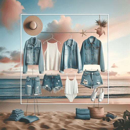 Mix and Match Outfit Denim untuk Tampilan Santai di Pantai